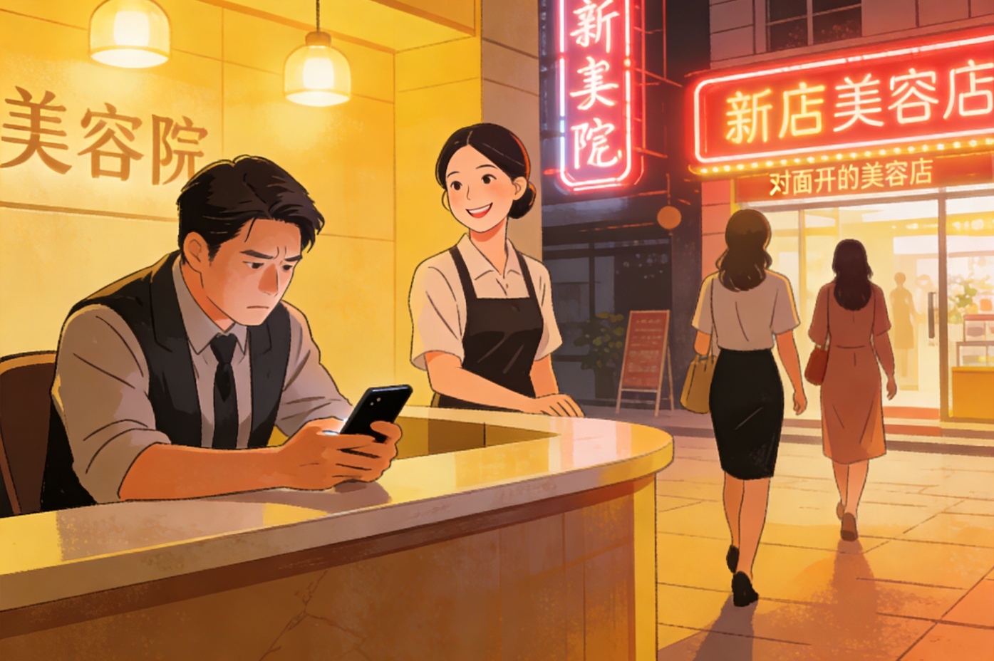 美容师离职带走30个老客，我才知道这些年错在哪儿