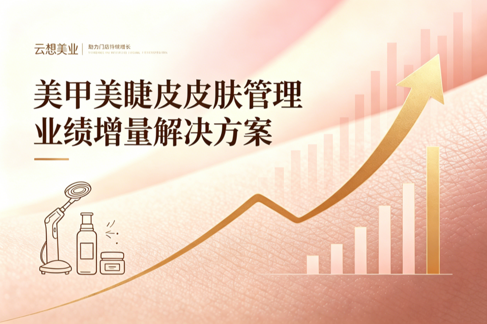 美甲美睫店皮肤管理业绩增量解决方案详情