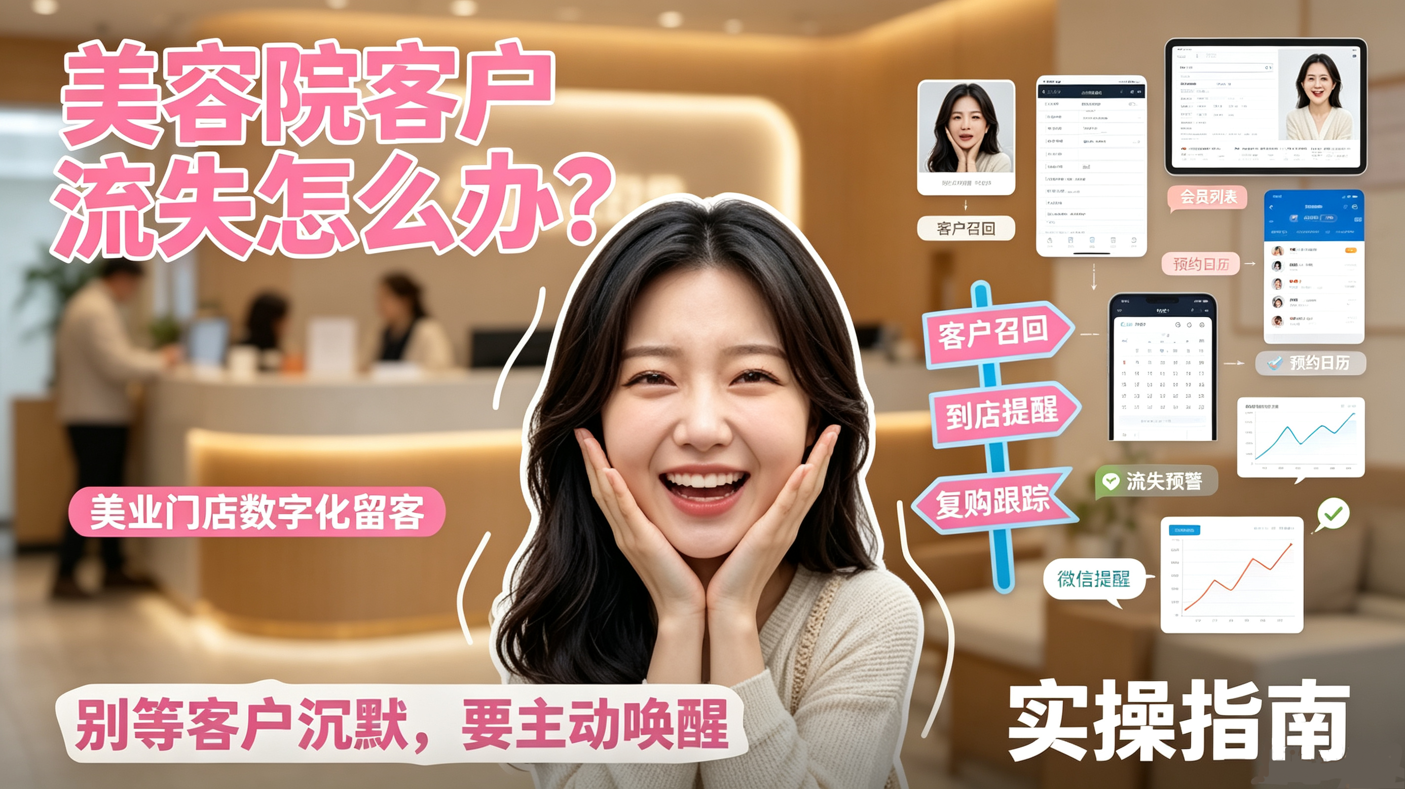 老客跑了才后悔？美容院老板娘都在偷偷看的"流失预警"