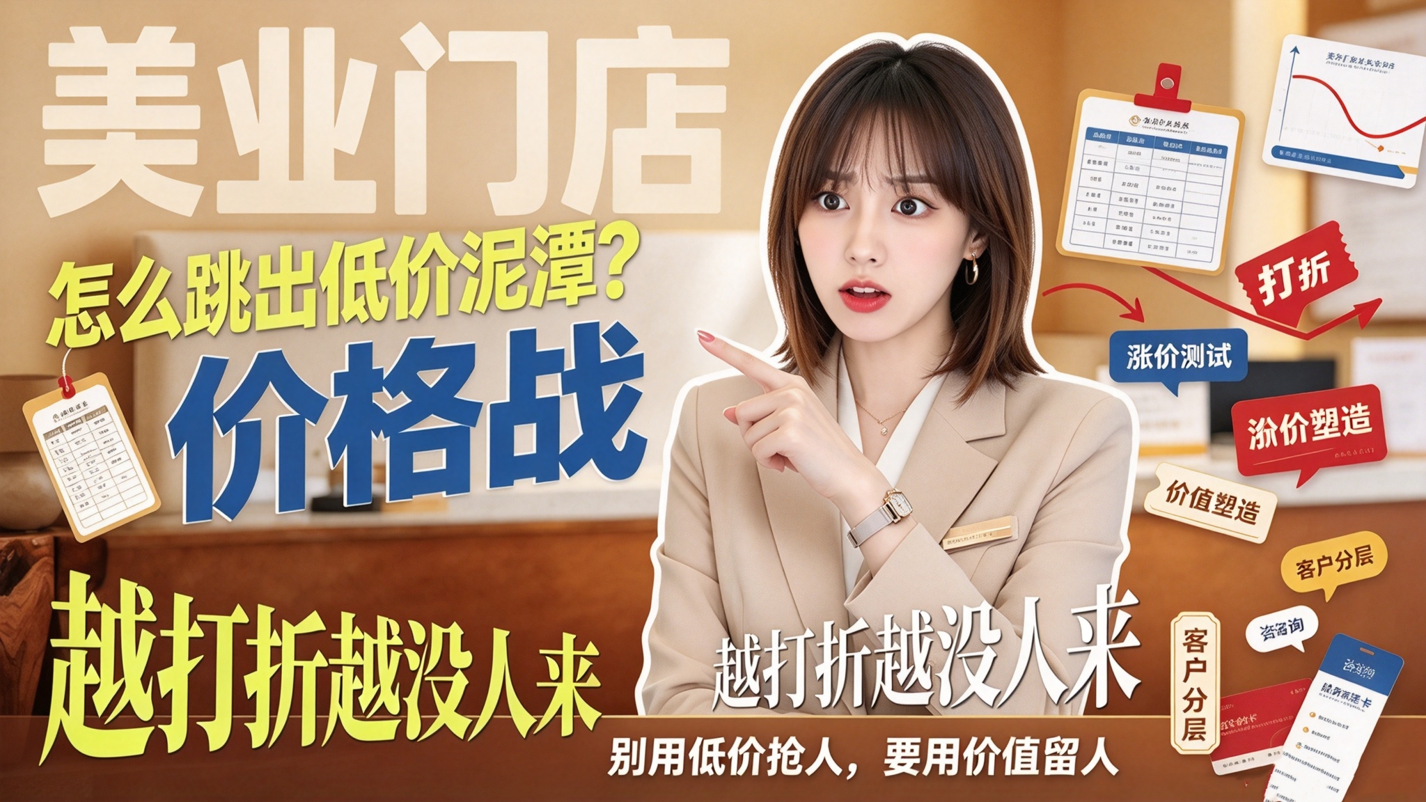 美业门店如何跳出低价竞争？
