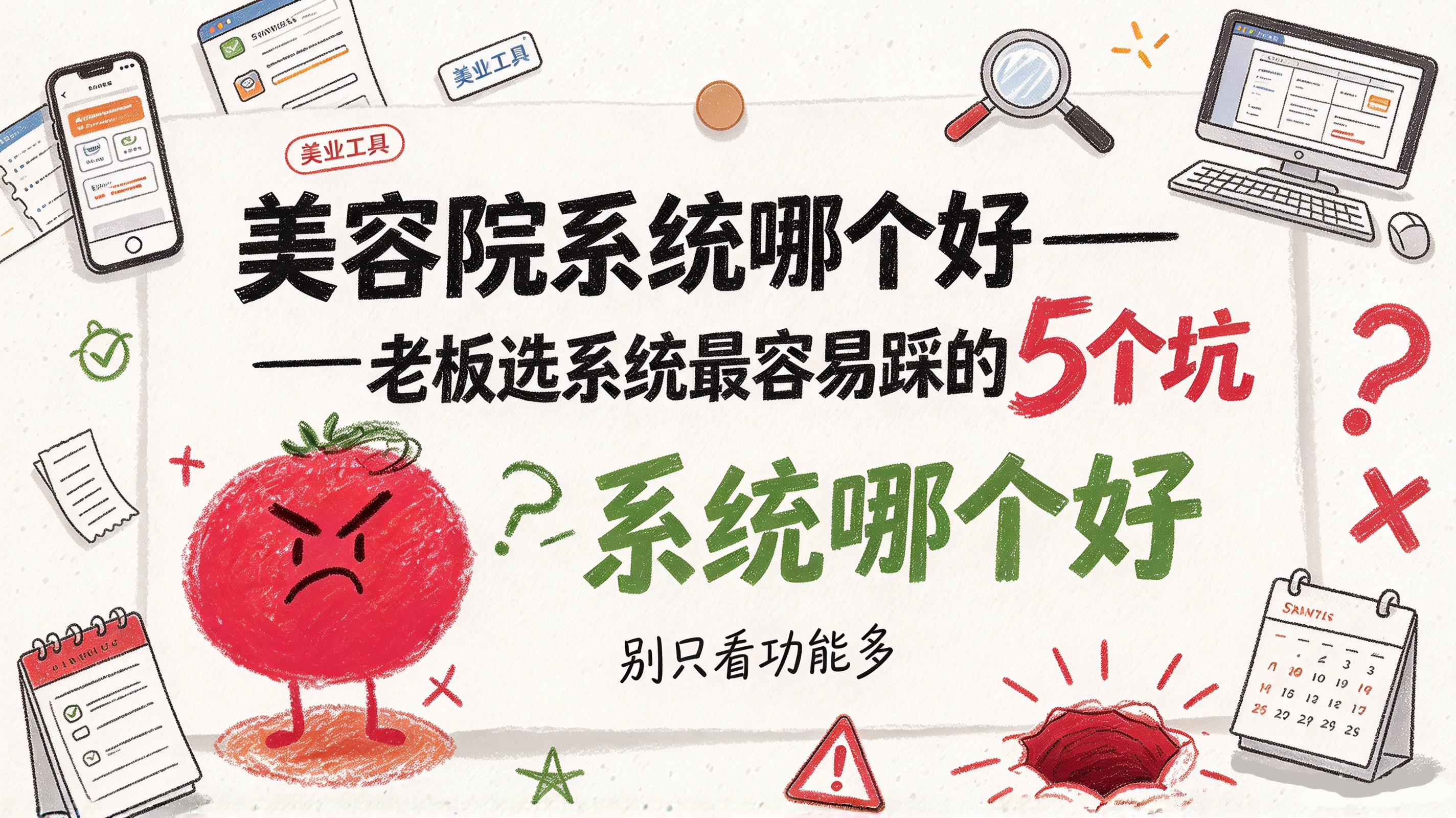 美容院系统哪个好？选系统之前，先想清楚这5件事